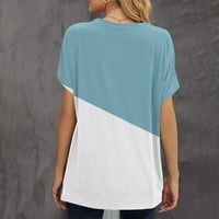 Ženska odjeća Grafički tees Kratki rukav Udobni okrugli bluza za bluzu za vrata Ljeto Plus veličine