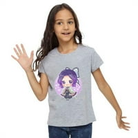 Čisto pamučna dječja majica Anime Demon Slayer Štamparija Kids Kratki rukav, majica pokloni za djecu,