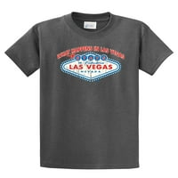 Što se događa u Vegasu Stays u Vegasu Las Vegas Majica Smiješni odmor Posjetite Slogan Tee-Heatheray-XL