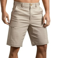 Hlače za muškarce Radne ležerne rastereće ljeto u boji džepovi u boji labavi iz džepova Sportski trčanje