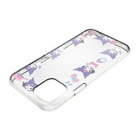 iPhone Pro Case Sanrio Cute Clear Soft Jelly Cover - Happy Kuromi