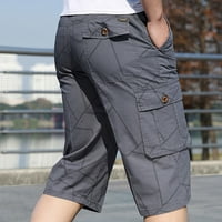 Cara Lady Muška modna patent zatvarača na otvorenom džepne kratke hlače Sportske kombinezone casual