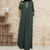 Tuscom Women Plus size Ispis Abaya Jilbab Muslim Maxi Haresual CafAn duga haljina