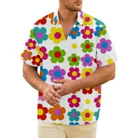 Ljetne cvijeće Životinje Jedinstvena visokokvalitetna majica izdržljiva umjetnost za muškarce