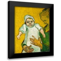 Van Gogh, Vincent Crni moderni uokvireni muzej Art Print pod nazivom - Van Gogh, Vincentmadame Roulin