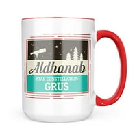 Neonblond Star Constellation Name Grus - Aldhanab krila poklon za ljubitelje čaja za kafu