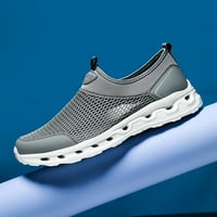 Slip-na muškim sportskim cipelama Ljetna moda Jednostavna mreža prozračna šuplja hodajuća cipela Udobne