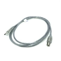 Kentek Feet Ft USB kabel za kabel za rezanje rezača Cricut Provo Craft Expression Clear Clear