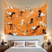 Halloween Dekorativna tapiserija, trik ili liječenje tapiserija, za spavaću sobu dnevni boravak Dorm