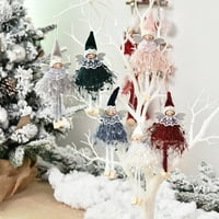 Božićni privjesak za lutku višenamjenski prenosni lijepi viseći ukrasi za Božić