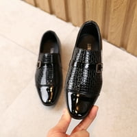 Cipele u stilu malih dečaka Ležerne prilike debele dece kožne cipele za britanske studente