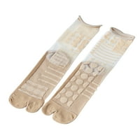 Bikopu Žene Tabi čarape Pair, Split Toe Tanki ViE - Preko čarapa valjane ivice Srednje cijevi za Flip