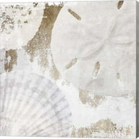 Bijele školjke I od Irene Orlov, platno Zidna umjetnost