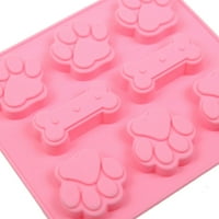 Cookie 3D sapun kocke ICE kalup za noga i kolač čokolada silikonska koštana pseća kuhinja, blagovaonica