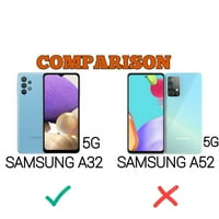 Vrijednost + za Samsung Galaxy A 5G prsten za postolje Hybrid Telefon Case Magnet Mount Ready Grip Grips