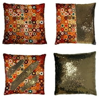 Apstraktne geometrijske tačkice i krugove jastuk za jastuk Kućni dekor jastuk