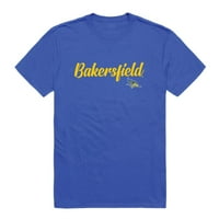California State University Bakersfield Roarunners Script Tee Majica Plava Velika