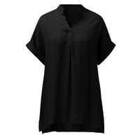 JTCKARPU Ženske majice Ženske bluze Košulje Ležerne prilike ljetni vrhovi kratkih rukava za žene Dressy