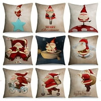 Jastuk Santa klauzula Ispiši Easy-umetak poliesterskih posteljinskih posteljina jastuk za kauč za kauč