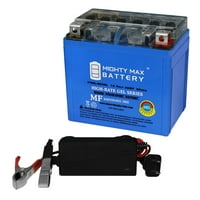 YTX5L-BS GEL zamjenska baterija za Derbi Senda SM DRD PRO 07- + 12V 1Amp punjač