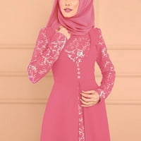 Ružičaste haljine za žene ljetne modne haljine veličine l