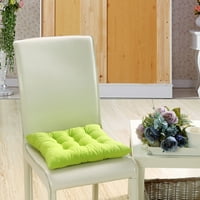 Verpretridure Solid Boja brušenog sjedala jastuk Srebrno sivo unutarnji vrtni vrtni vrt kućna kuhinja