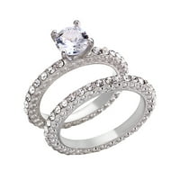 Do 65% popusta na AMLBB prstenove za zglob za žene Prstenje Djevojke Flash Diamond Angažovanje Prstenje