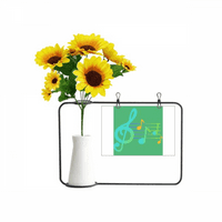 Fluorescentna glazbarka MARK ARTICAL Sunflower vaze Blassavna karta