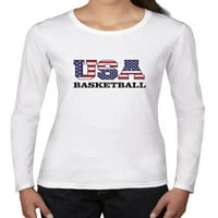 Košarka - Olimpijske igre - Rio - Zastava Žene sive majice dugih rukava