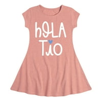 Instant poruka - Hola Tio - Djevojke za mali i omladinger Fit & Flare haljina