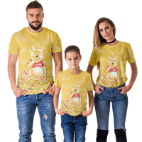Muškarci i žene Crtani majica Winnie The Pooh Ispis Regular Fit Ležerne prilike kratkog rukava O-izrez