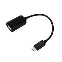 Raspberry Pi Zero Mini-HDMI muški do HDMI ženski + micro USB do USB + muški GPIO BK