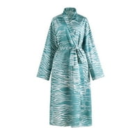 Čišćenje pidžama za žene plus veličine Vatrogasna rasprodaja ženske kimono ogrtač prikrivena dugačka