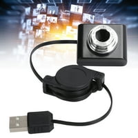 PC web kamera, stabilna mini praktična web kamera sa uvlačnim kablom za radnu površinu za računar za