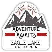 Eagle Lake California Suvenir Vinil naljepnica za naljepnicu