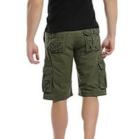 Muški teretni kratke hlače opušteni fit multi džep na otvorenom Taktički teretni kratke hlače Klasične