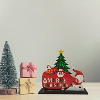 Božićni DIY Wooden Domaći ukrasi Studentski pokloni Božićni ukrasi