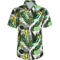 Muška havajska majica labave casual majica na plaži