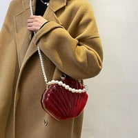 -Posjeti ženski modni modni modni trobojnica torba za ramena kaiševe ručne torbe akrilne sintetičke