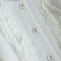 Ženske ljetne haljine haljine za žene u odjeći Skater Fit & Flare haljina bijela l