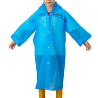 Kids Rain Ponchos Rain Cape, prijenosni hitni kaputi za višekratnu upotrebu za djecu na otvorenom kampiranje