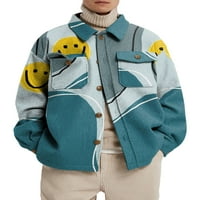 Frontywork gumb teretni jakni kaputi za muškarce zimske vježbe Omotači gumb prema dolje s toplim odjećnim