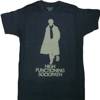 Sherlock Holmes visoka funkcionalna majica za odrasle Sociopath