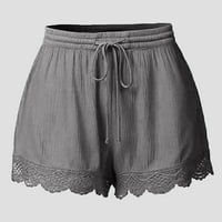 Žene pidžama kratke hlače mekane žene ljetna modna čipka plus veličine konopske kratke hlače joga sportske hlače pantalone vruće kratke hlače za žene biciklističke kratke hlače
