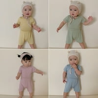Dječja pidžama pamučna koža Srednja djeca Top baby babywear kućni odjeća set odjeće setovi za bebe moda Dnevna odjeća za djecu