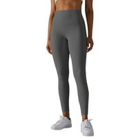 Oblikovne joge hlače baršunaste super meke lagane tajice za sportski trčanje fitness plus veličine tijela