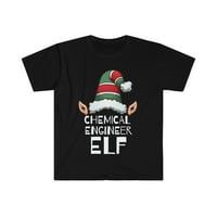 Hemijski inženjer ELF Unise majica, S-3XL božićni inženjerijski vilenjaci