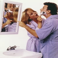 Helen Hunt brijanje svog partnera u plavom rubu