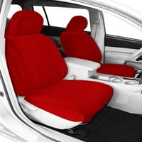 Calrend prednje kante O.E. Prekrivači velur sjedala za 2004. godinu - Nissan Titan - NS212-02ra crveni