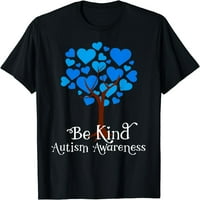 Ženske vrhove plavo je za april plavo srce stablo Budite ljubazni autizam svjesnost majica poklon posada